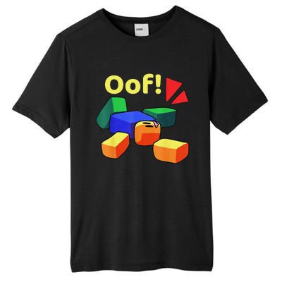 OOF! Funny Blox Noob Gamer Gifts For Gamers Tall Fusion ChromaSoft Performance T-Shirt