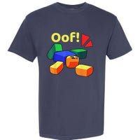 OOF! Funny Blox Noob Gamer Gifts For Gamers Garment-Dyed Heavyweight T-Shirt