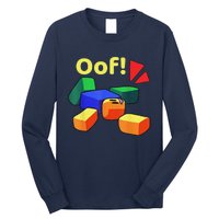 OOF! Funny Blox Noob Gamer Gifts For Gamers Long Sleeve Shirt