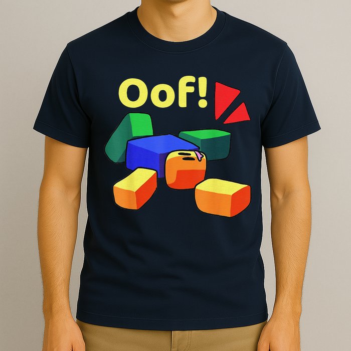 OOF! Funny Blox Noob Gamer Gifts For Gamers T-Shirt