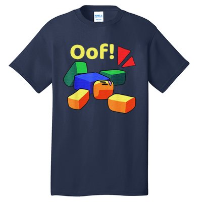 OOF! Funny Blox Noob Gamer Gifts For Gamers Tall T-Shirt