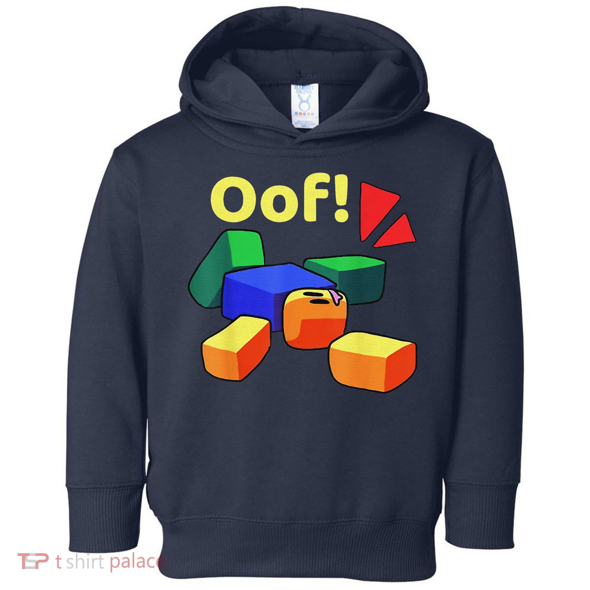 OOF! Funny Blox Noob Gamer Gifts For Gamers Toddler Hoodie