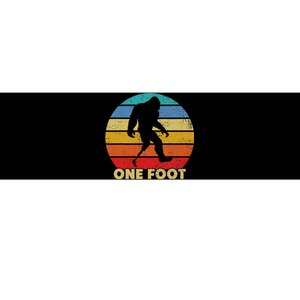 One Foot Bigfoot Prosthetics Amputated Disability Bumper Sticker