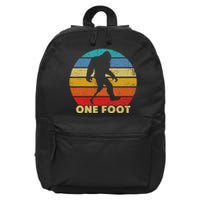 One Foot Bigfoot Prosthetics Amputated Disability 16 in Basic Backpack