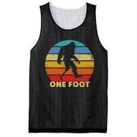 One Foot Bigfoot Prosthetics Amputated Disability Mesh Reversible Basketball Jersey Tank