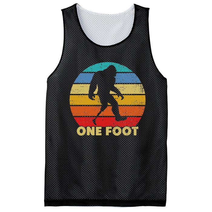 One Foot Bigfoot Prosthetics Amputated Disability Mesh Reversible Basketball Jersey Tank