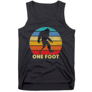 One Foot Bigfoot Prosthetics Amputated Disability Tank Top