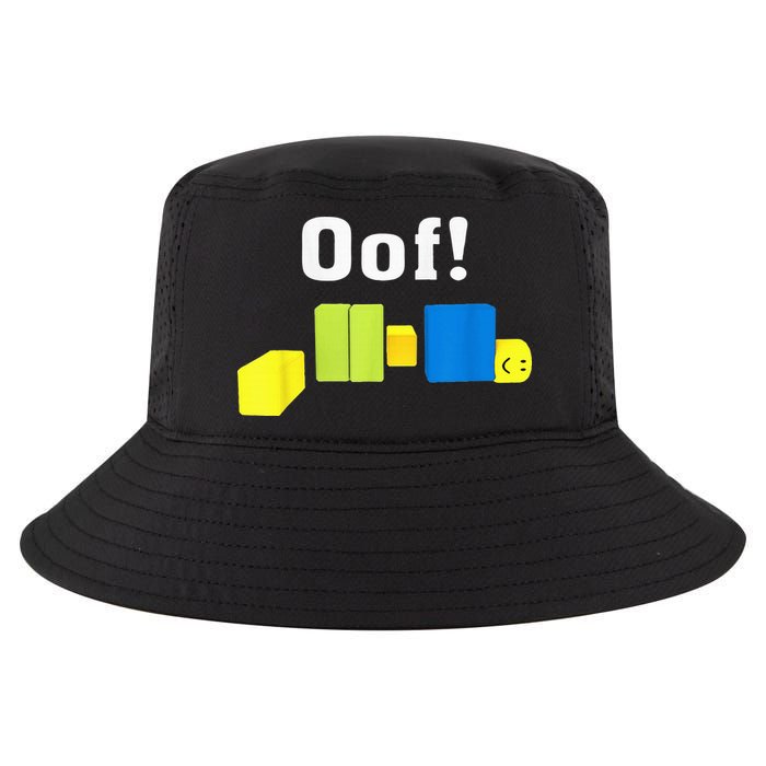 OOF! Funny Blox Noob Gamer Gifts For Gamers Cool Comfort Performance Bucket Hat