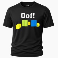 OOF! Funny Blox Noob Gamer Gifts For Gamers Cooling Performance Crew T-Shirt