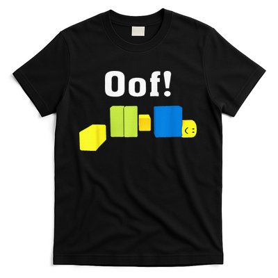 OOF! Funny Blox Noob Gamer Gifts For Gamers T-Shirt