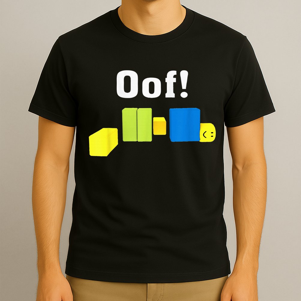 OOF! Funny Blox Noob Gamer Gifts For Gamers T-Shirt