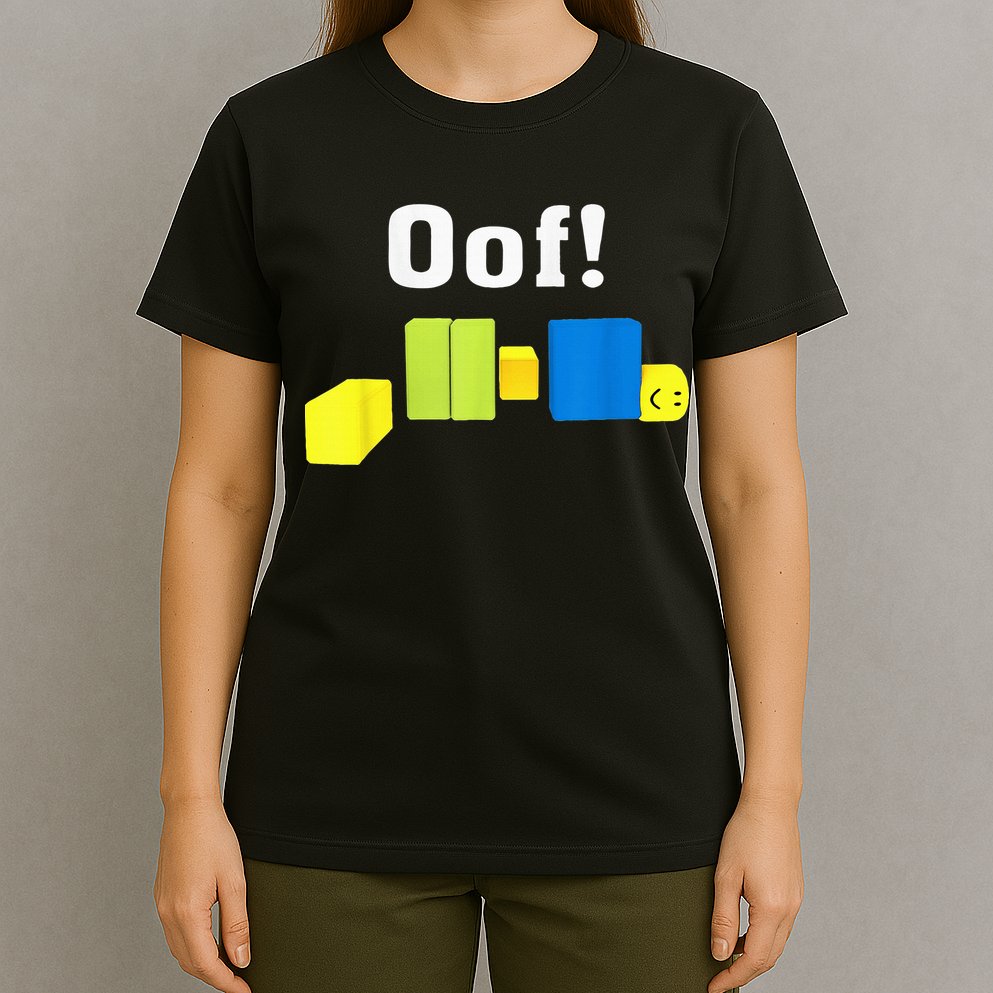 OOF! Funny Blox Noob Gamer Gifts For Gamers T-Shirt