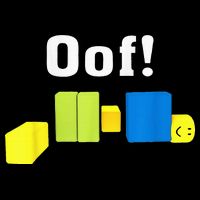 OOF! Funny Blox Noob Gamer Gifts For Gamers Sustainable Bucket Hat