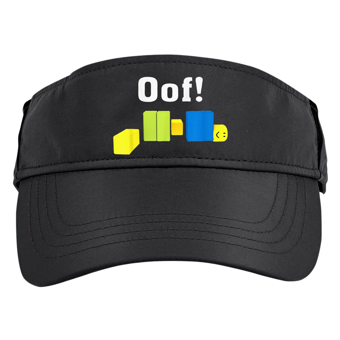 OOF! Funny Blox Noob Gamer Gifts For Gamers Adult Drive Performance Visor