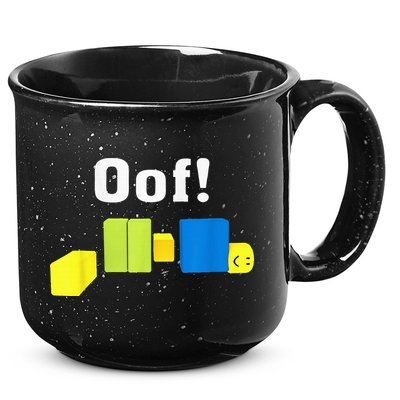 OOF! Funny Blox Noob Gamer Gifts For Gamers 15oz Campfire Ceramic Mug