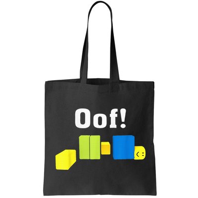 OOF! Funny Blox Noob Gamer Gifts For Gamers Bag