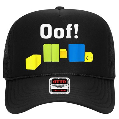 OOF! Funny Blox Noob Gamer Gifts For Gamers Trucker Hat