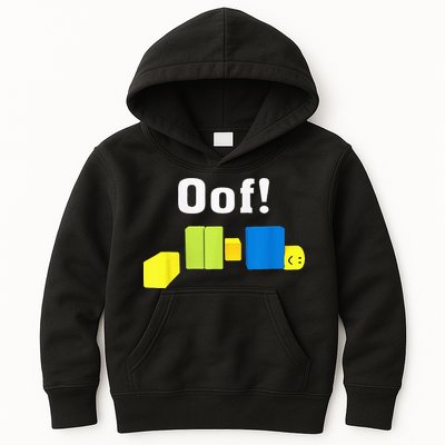 OOF! Funny Blox Noob Gamer Gifts For Gamers Kids Hoodie