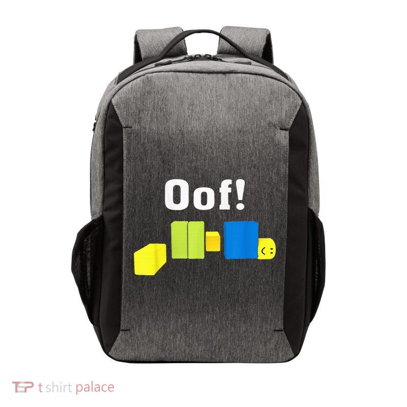 OOF! Funny Blox Noob Gamer Gifts For Gamers Vector Backpack
