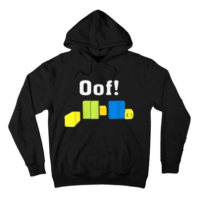 OOF! Funny Blox Noob Gamer Gifts For Gamers Hoodie