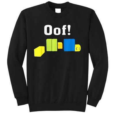 OOF! Funny Blox Noob Gamer Gifts For Gamers Sweatshirt