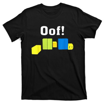 OOF! Funny Blox Noob Gamer Gifts For Gamers T-Shirt