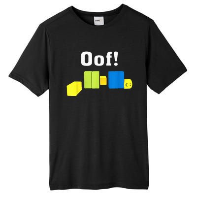 OOF! Funny Blox Noob Gamer Gifts For Gamers Tall Fusion ChromaSoft Performance T-Shirt