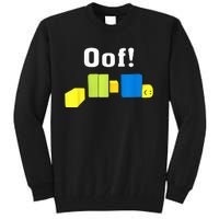 OOF! Funny Blox Noob Gamer Gifts For Gamers Tall Sweatshirt