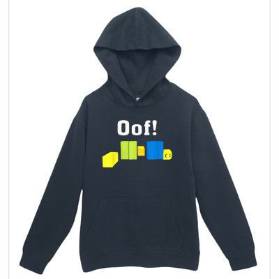 OOF! Funny Blox Noob Gamer Gifts For Gamers Urban Pullover Hoodie