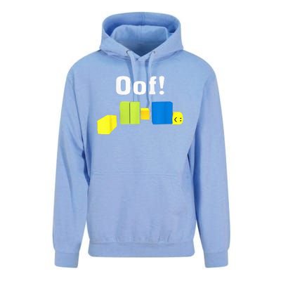 OOF! Funny Blox Noob Gamer Gifts For Gamers Unisex Surf Hoodie