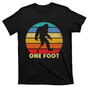 One Foot Bigfoot Prosthetics Amputated Disability T-Shirt