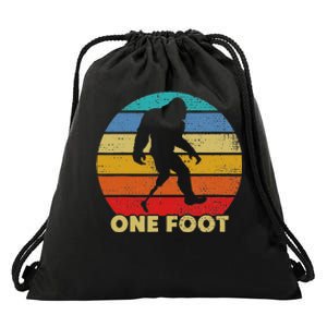 One Foot Bigfoot Prosthetics Amputated Disability Drawstring Bag