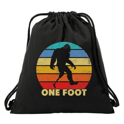 One Foot Bigfoot Prosthetics Amputated Disability Drawstring Bag