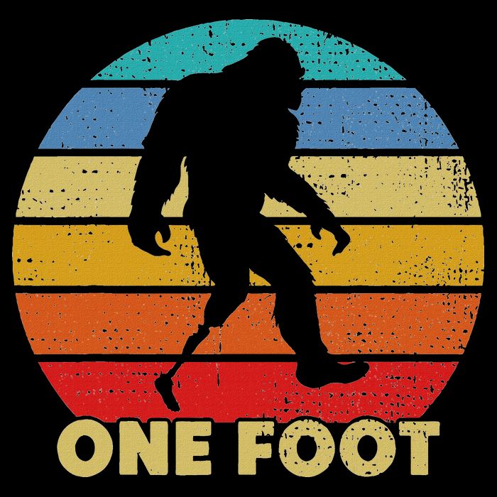 One Foot Bigfoot Prosthetics Amputated Disability Drawstring Bag