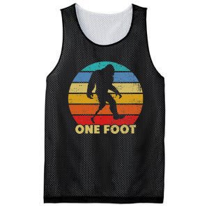 One Foot Bigfoot Prosthetics Amputated Disability Mesh Reversible Basketball Jersey Tank