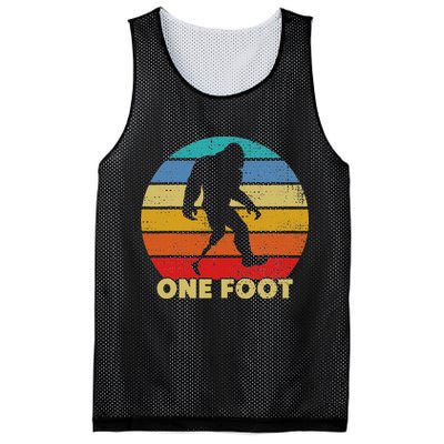 One Foot Bigfoot Prosthetics Amputated Disability Mesh Reversible Basketball Jersey Tank
