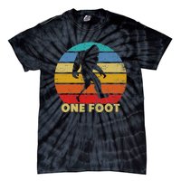 One Foot Bigfoot Prosthetics Amputated Disability Tie-Dye T-Shirt