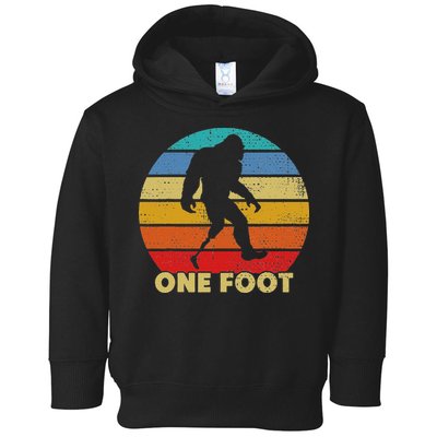 One Foot Bigfoot Prosthetics Amputated Disability Toddler Hoodie