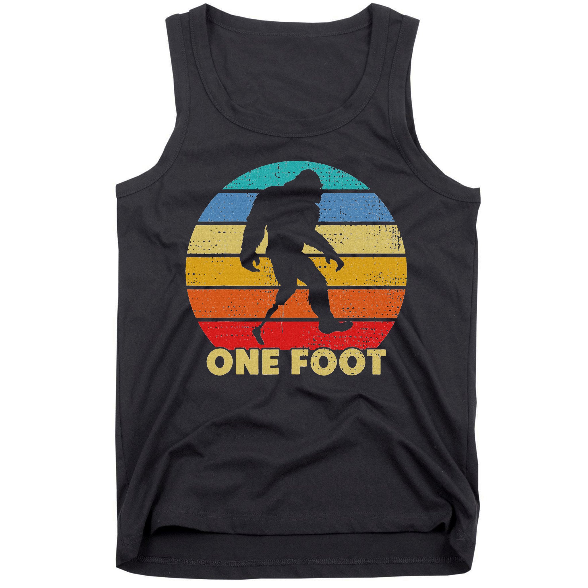 One Foot Bigfoot Prosthetics Amputated Disability Tank Top