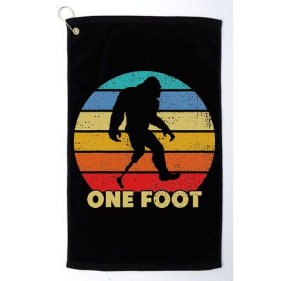 One Foot Bigfoot Prosthetics Amputated Disability Golf Towel