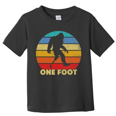 One Foot Bigfoot Prosthetics Amputated Disability Toddler T-Shirt