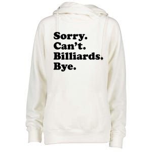 Or Funny Billiards Cool Gift Womens Funnel Neck Pullover Hood