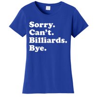 Or Funny Billiards Cool Gift Women's T-Shirt