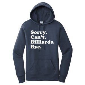 Or Funny Billiards Cool Gift Women's Pullover Hoodie