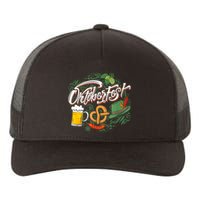 Oktoberfest Funny Beer Hat Pretzel And Edelweiss Yupoong Adult 5-Panel Trucker Hat