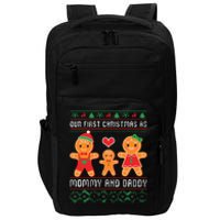 Our First Christmas As Mommy And Daddy Matching Family Impact Tech Backpack