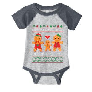 Our First Christmas As Mommy And Daddy Matching Family Infant Baby Jersey Bodysuit