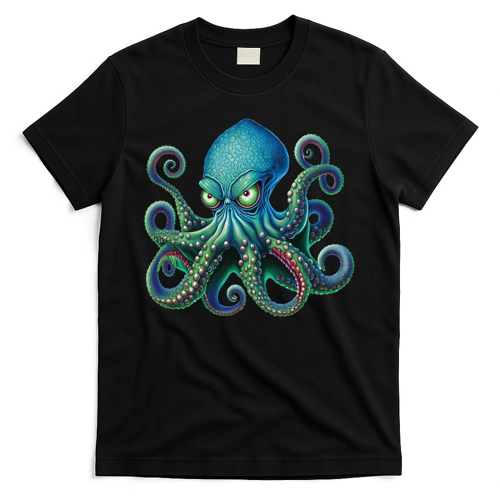 Octopus Fun Cephalopod Sea Creatures Kraken Octopus T-Shirt