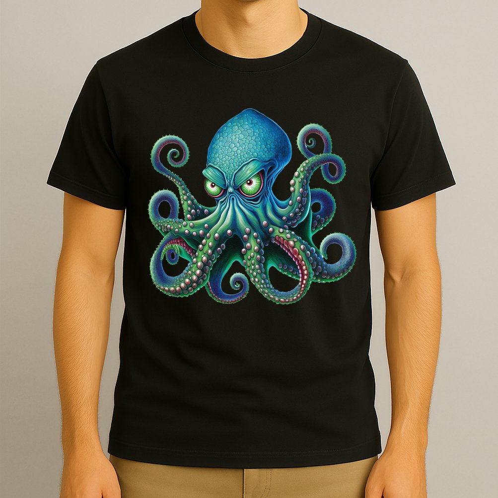 Octopus Fun Cephalopod Sea Creatures Kraken Octopus T-Shirt