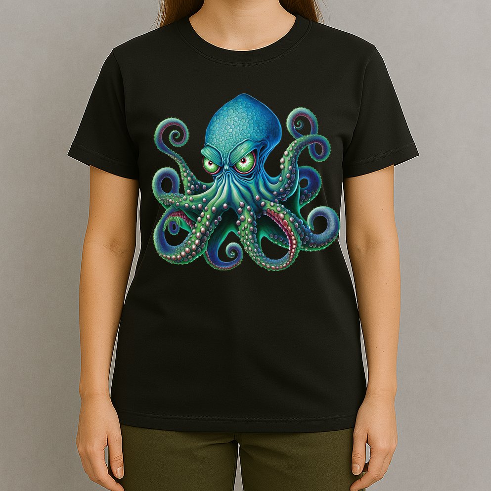 Octopus Fun Cephalopod Sea Creatures Kraken Octopus T-Shirt